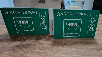 Gäste Ticket: kostenloser ÖPNV, z.B. auf Linien 700/777 720/791 und die Fähre Koblenz-Ehrenbreitstein, sowie Koblenzer Festungsaufzug